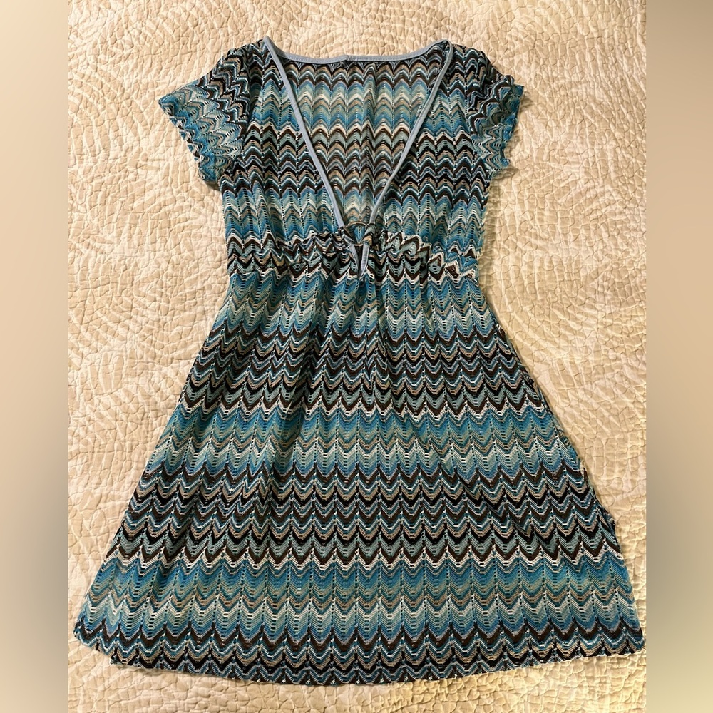 Chevron Patterned Dress